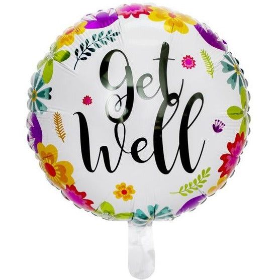 get well helium balloon