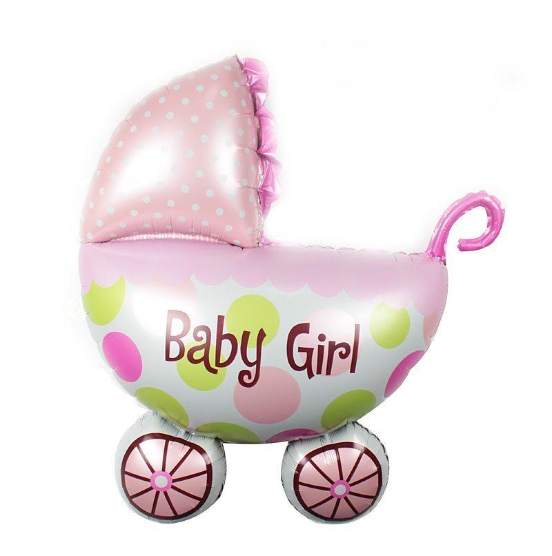 Giant Baby Girl Balloon